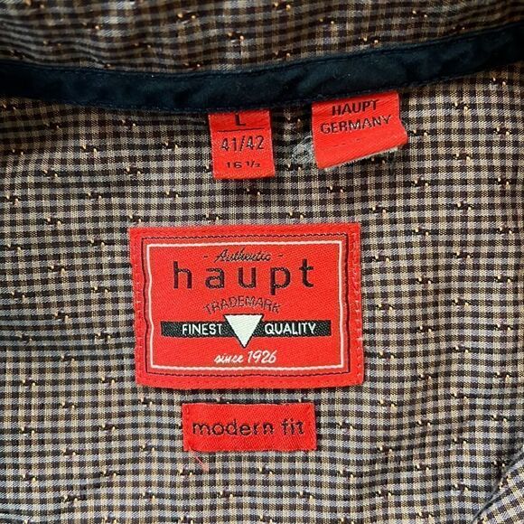 Haupt Fancy Button Down Dress Shirt - Picture 5 of 11